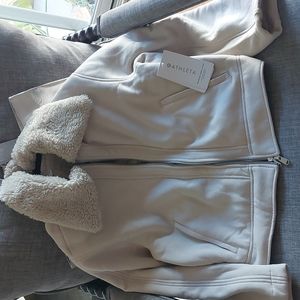 Athleta Sherpa Jacket Sz S